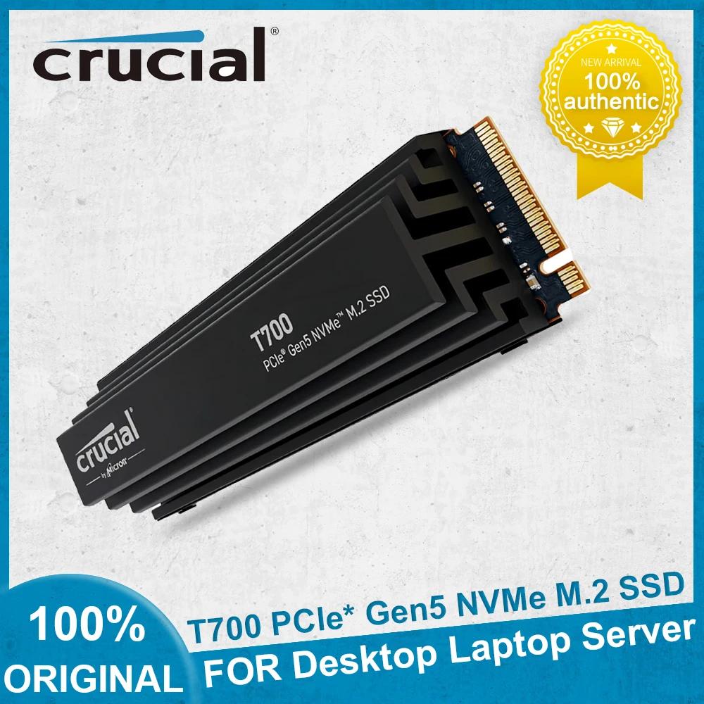 ũž Ʈ  ũ̼ǿ 濭  Crucial T700  SSD, PCIe Gen 5.0x4 NVMe 2.0 SSD, 1TB, 2TB, 4TB, ǰ